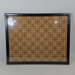 U Brands Rectangular Solid Cork Bulletin Board, Wall Mount, 20″ X 16″ – Black