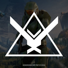 Halo Reach – Noble 6 Vinyl Decal Sticker