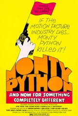 Monty Python – And Now For Something Completely Different – 1971 – Movie Poster