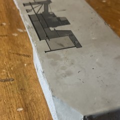 Litho stone lithography lithographic stone home decor antique stone