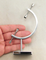 Display Stand CALIPER Type Adjustable Chrome Medium Size