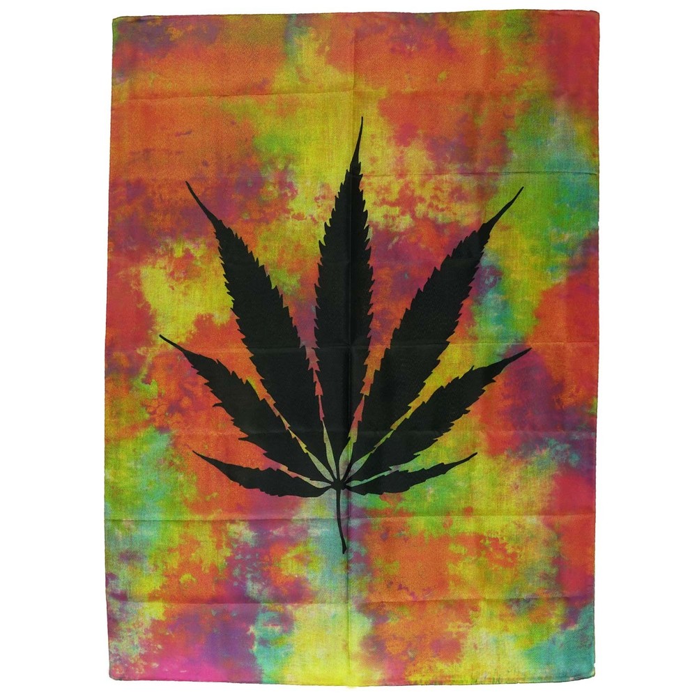 Pot Leaf Poster Flag