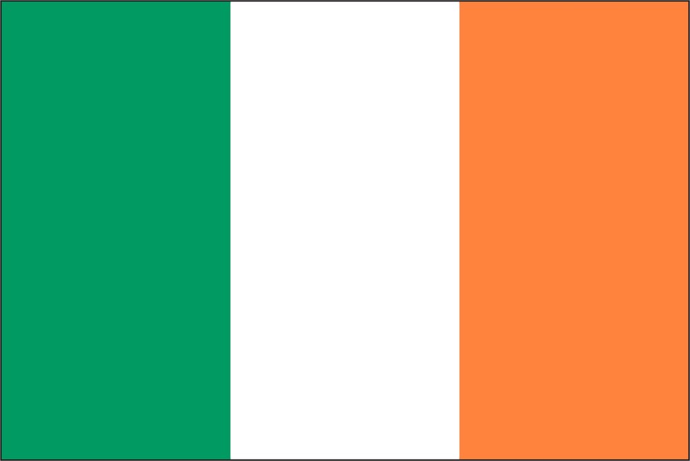 Ireland Flag Vinyl Decal / Sticker ** 5 Sizes **