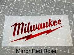TWO Milwaukee Vinyl Decals/Stickers Many Sizes/Colors Free Ship