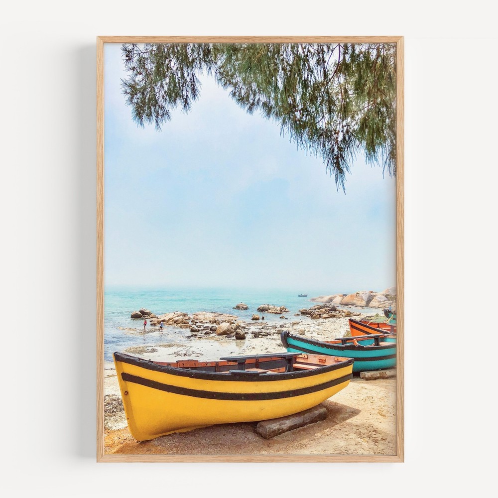 Beach Ocean Relaxing Wall Art Poster Print BS100-55_0