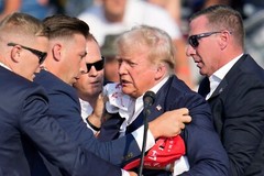 DONALD TRUMP SHOT SECRET SERVICE GLOSSY POSTER PICTURE PHOTO PRINT BANNER 9938