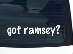 got ramsey? FUNNY VINYL CAR DECAL STICKER FAMILY LAST NAME
