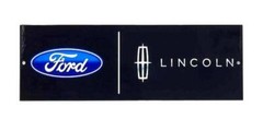 Ford Lincoln Corporate Steel Sign