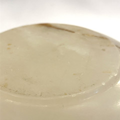 Onyx Bowl Brown Streaks 8 Inches Diameter Art Decorative