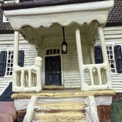 1998 Lang & Wise Colonial Williamsburg Ewing House #20 No Box Or Light 1st ED