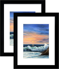 16X20 Frames, Picture Frames for Wall, Display Pictures 11X14 with Mat or 16X20