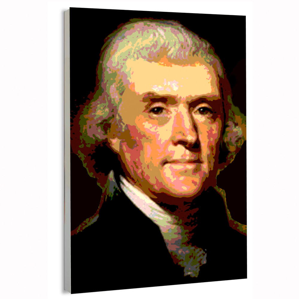 Modern Thomas Jefferson Movie Poster or Canvas Home Decor Art Print