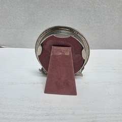 Seagull Pewter Cat Photo Frame Canada 1992 BOXED Oval 3×4″