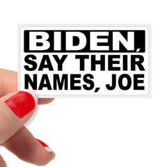 «Biden Say Thier Names Joe» Bulk Statement Sticker Labels Packs