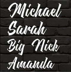 Custom Personalized Graffiti Tag Name Decal Sticker for Car Window Tumbler Wall