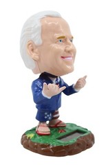 Joe Biden Hawaiian Solar Doll Bobblehead – Solar Powered, Dashboard Decor