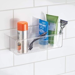 Compact Clear Storage Organizer – Perfect for Kitchen, Bathroom & Office Walls