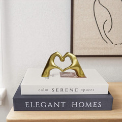 Small Heart Hands Sculpture, Modern Aesthetic Decor for Living Room, Bedroom,…