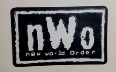 VINTAGE NWO New World Order WCW Sticker Decal Phone laptop Car Window art 4×2.5!