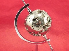 Display Stand CALIPER Type Adjustable Chrome Medium Size