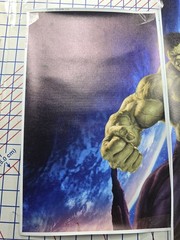 NEW Orsit Prints 5 Pieces Miracle Avenger Ultron Super Hero Canvas Painting
