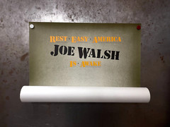 JOE WALSH There Goes The Neighborhood VINTAGE PROMO POSTER 1981 Elektra/Asylum