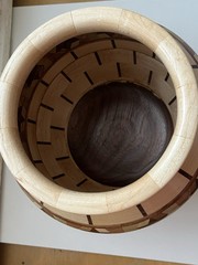 Beautiful segmented vase, Handmade beautiful desing