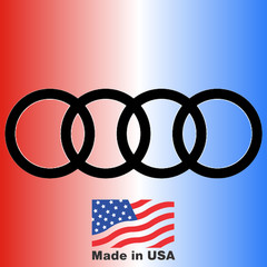 Audi Decal – Many colors available – Free Shipping