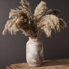 Stunning Rustic Decorative Vase – 9.5″ Ceramic Flower Holder for All Occasions