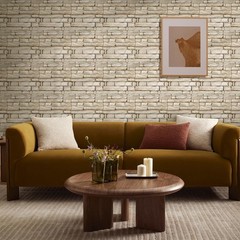 3D Peel and Stick Faux Stone Wall Panels 11.8″ x 11.8″ 10-Pack, Stone-Look Wall
