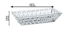 Nachtmann, Bossa Nova, Rectangular Serving Bowl, Set of 2, 6 Inch in Length, …
