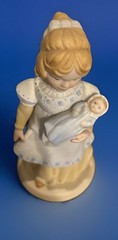 Vintage AVON Figurine WISHFUL THOUGHTS ~ a MOTHERS LOVE 1981 Handcrafted Decor