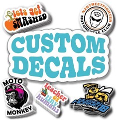 50 stickers logo print stickers waterproof labels custom stickers