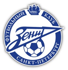 Zenit FC Saint Petersburg Russia Soccer Football Car Sticker Decal 5» x 5»