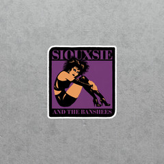 Siouxsie and the Banshees Sticker – Retro 80s Goth Punk Rock Band Decal #3893