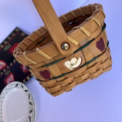 VTG Apple Kitchen Decor Set Cades Creek Plates Basket Signs 80s 90s Country Farm