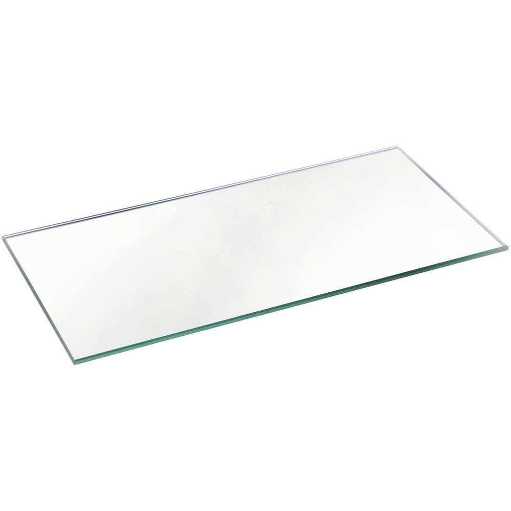 Plymor 4″ x 8″ Rectangle, 3mm Thick Non-Beveled Glass Mirror