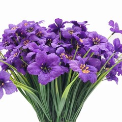 15 Bundles Artificial Flowers UV Resistant Faux Silk Flowers 12.5IN for Outdo…