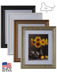 2-5/8″ Bronze Gold Picture Frame 11×14 12×18 16×20 24×36 30×40 36×36 + 1556-MM2