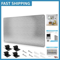 Multi-Use Metal Magnetic Board – 17.7″ x 11.8″ for Creative Organization