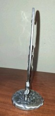 Spoontiques Medium Size Pewter Celestial Blue Crescent Moon Figurine