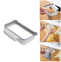 Foldable Trash Bin For Kitchen Storage Strong Abs Plastic Space-saving Structure