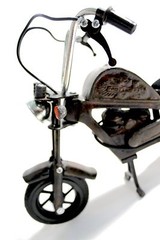 Harley Davidson Inspired Motorbike Miniature Handicraft Art Decor NEW