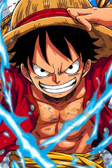 ONE PIECE Monkey D. Luffy poster print 11»x17» home decor glossy paper #3