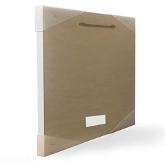 7 In. X 17 In. «Bathroom Rules Chocolate White» by Taylor Greene Printed Wood Wa