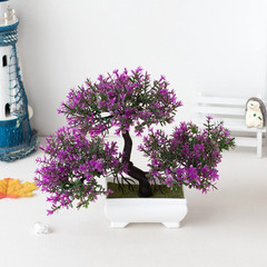 1 pc Artificial Bonsai Tree Set Decorative Plants for Home Holiday Decor