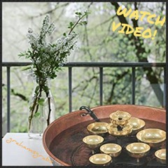 WOODSTOCK CHIMES WATER BELL FOUNTAIN WWBF2 FLAMED COPPER BEAUTIFUL SOOTHING NEW