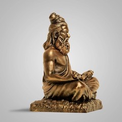 Valluvar Thiruvalluvar Sculpture – Tamil Poet Philosopher Idol Statue Figurine