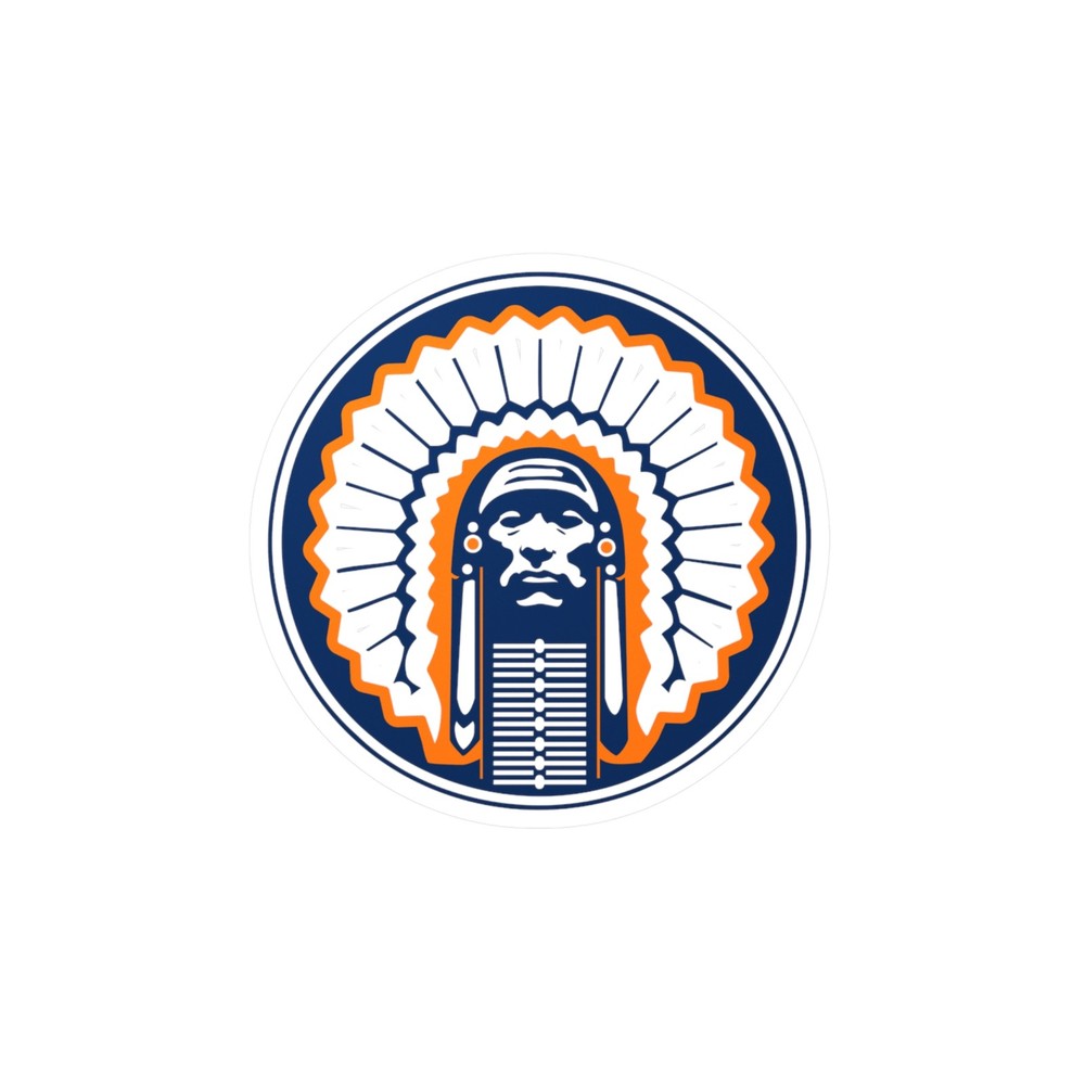University Of Illinois Fighting Illini Vinyl Decals Home Decor, Laptop Stickers