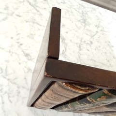 Theodore Alexander Solid Wood Faux Book Display Panel Traditional Decor 13.75″